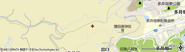 兵庫県神戸市須磨区多井畑（小谷）周辺の地図