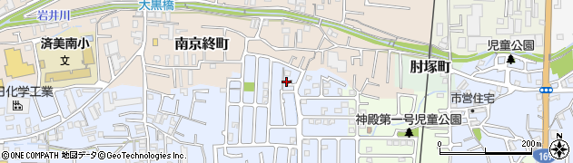奈良県奈良市神殿町237周辺の地図