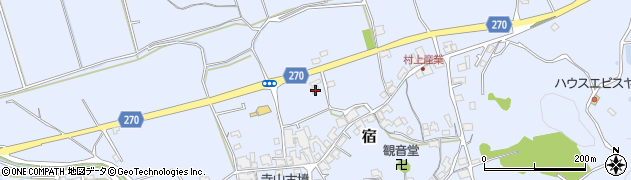 岡山県総社市宿364-3周辺の地図