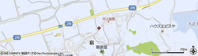 岡山県総社市宿324周辺の地図