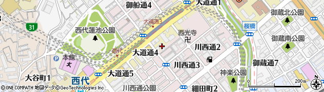 神戸新菱オート株式会社周辺の地図