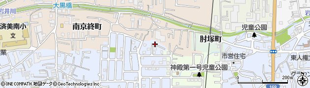 奈良県奈良市神殿町213周辺の地図