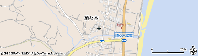 静岡県牧之原市須々木962周辺の地図