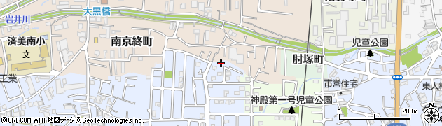 奈良県奈良市神殿町214周辺の地図