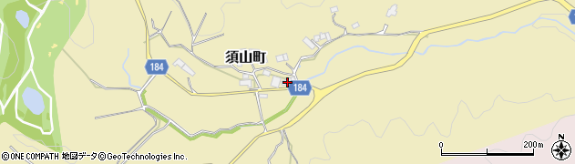 奈良県奈良市須山町437周辺の地図