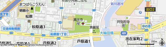 須佐野公園周辺の地図