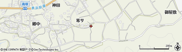 愛知県豊橋市高塚町名操111周辺の地図