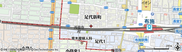 ほっかほっか亭　布施駅前店周辺の地図