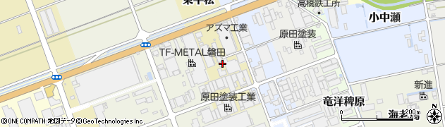 静岡県磐田市東平松425周辺の地図