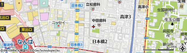 宮崎文化周辺の地図