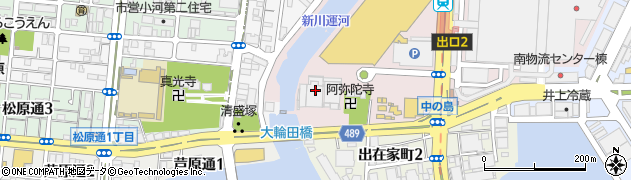 神戸中央冷蔵株式会社　営業課周辺の地図