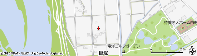 静岡県磐田市掛塚蟹町1767周辺の地図