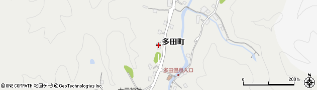 島根県益田市多田町310周辺の地図