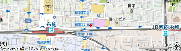 玉姫殿東大阪営業所周辺の地図