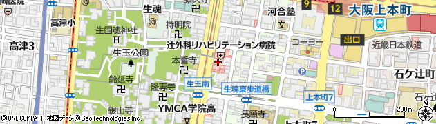 エルケア株式会社エルケア天王寺ケアプランセンター周辺の地図