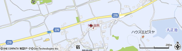 岡山県総社市宿313周辺の地図