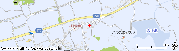 岡山県総社市宿816周辺の地図