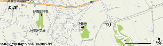 愛知県豊橋市伊古部町（下リ）周辺の地図
