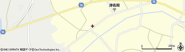 広島県世羅郡世羅町下津田560周辺の地図