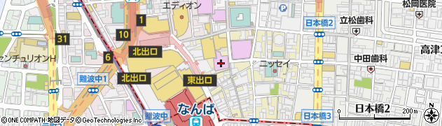 株式会社よしもと　ブロードエンタテインメント編集室周辺の地図