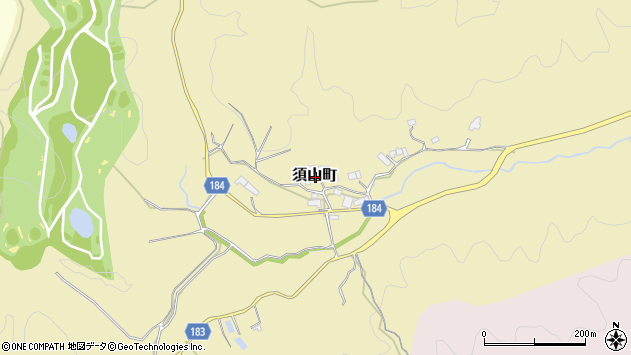 〒630-2178 奈良県奈良市須山町の地図