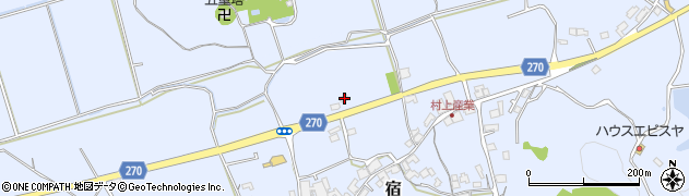 岡山県総社市宿372周辺の地図