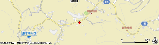 静岡県下田市須崎173周辺の地図