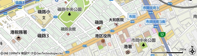大阪市立　港区子ども・子育てプラザ周辺の地図