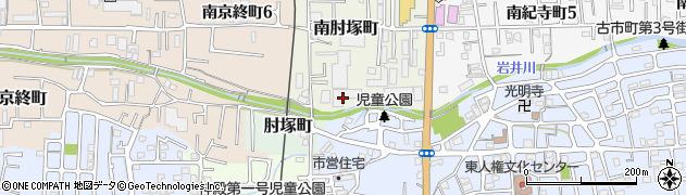 奈良県奈良市南肘塚町100周辺の地図