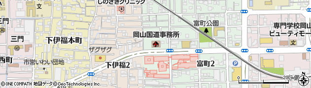 中国地方整備局　岡山国道事務所品質確保課周辺の地図