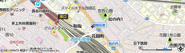 ダスキン　播磨花園メリーメイド周辺の地図