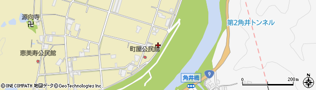 島根県益田市飯田町206周辺の地図