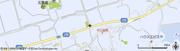 岡山県総社市宿310周辺の地図