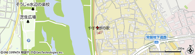 岡山県総社市中原571周辺の地図
