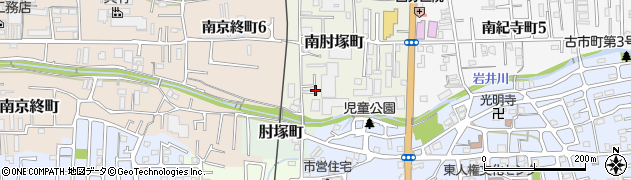 奈良県奈良市南肘塚町101周辺の地図