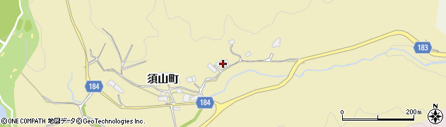 奈良県奈良市須山町598周辺の地図