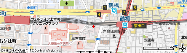 大阪広告美術協同組合周辺の地図