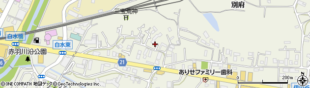兵庫県神戸市西区伊川谷町別府118周辺の地図