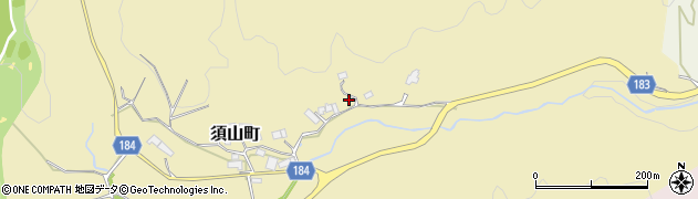 奈良県奈良市須山町618周辺の地図