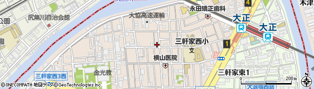 トキノ商店周辺の地図