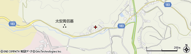 奈良県奈良市此瀬町周辺の地図