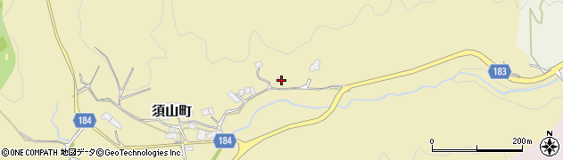 奈良県奈良市須山町624周辺の地図