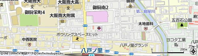 イトマンスイミングスクール東大阪校周辺の地図