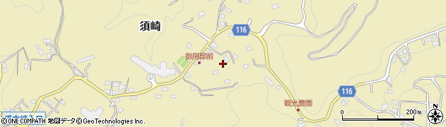 静岡県下田市須崎160周辺の地図