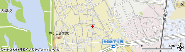 岡山県総社市中原604周辺の地図