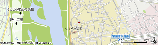 岡山県総社市中原563周辺の地図