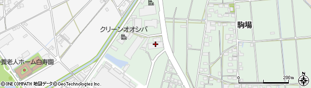 株式会社山治紙業　磐田営業所周辺の地図