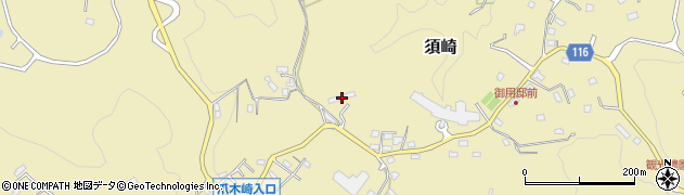 静岡県下田市須崎1175周辺の地図