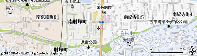 奈良県奈良市南肘塚町252周辺の地図