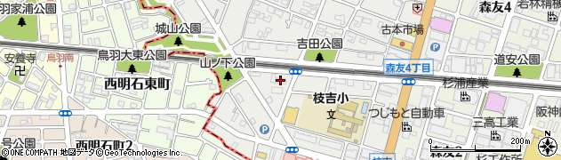 げんきトレーニングセンター　枝吉周辺の地図